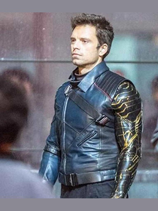 The Falcon and the Winter Soldier Bucky Barnes Leather Jacket