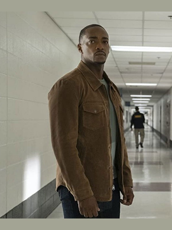 The Falcon and the Winter Soldier (2021) Sam Wilson Brown Jacket