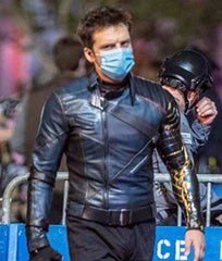 The Falcon and the Winter Soldier Bucky Barnes Leather Jacket