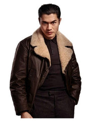 The Gentlemen Henry Golding Leather Jacket