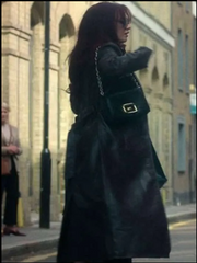 The Girlfriend Olivia Cooke Leather Coat