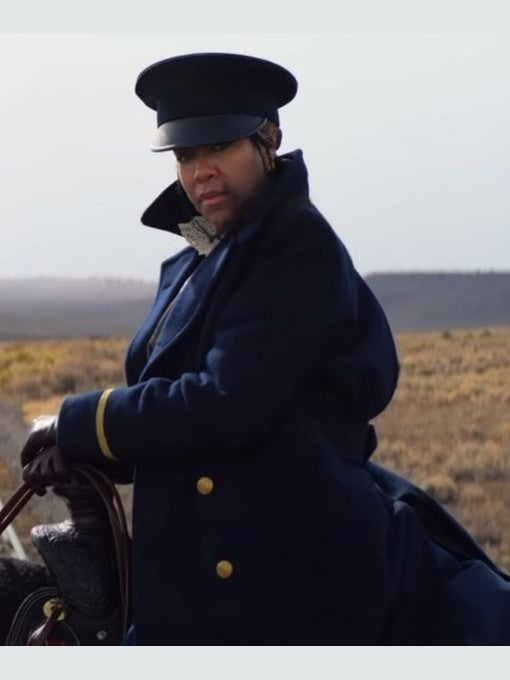 The Harder They Fall Trudy Smith Blue Coat