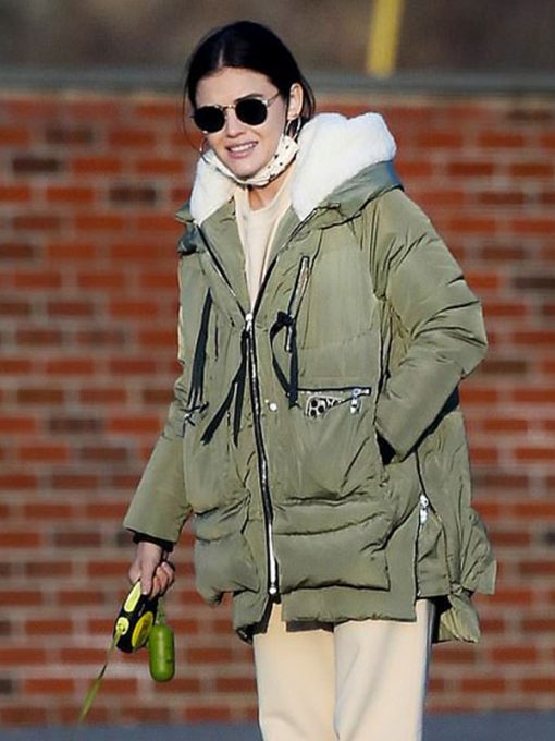 The Hating Game Lucy Hale Parka