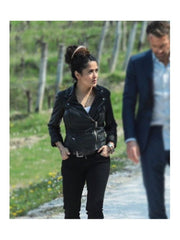 The Hitman's Wife's Bodyguard Sonia Kincaid Leather Jacket