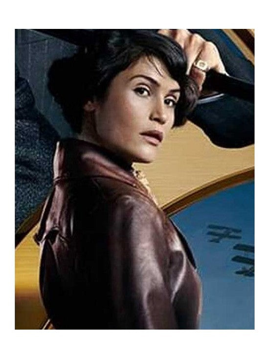 The Kings Man Polly Leather Coat