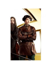 The Kings Man Polly Leather Coat
