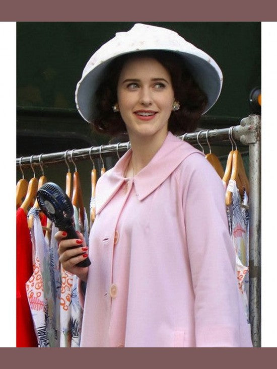 The Marvelous Mrs. Maisel Miriam Maisel Light Pink Coat