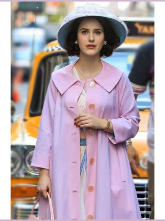 The Marvelous Mrs. Maisel Miriam Maisel Light Pink Coat
