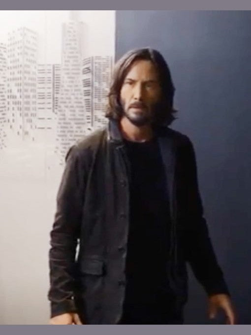 The Matrix 4 Resurrections Keanu Reeves Blazer