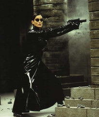 The Matrix 4 Trinity Leather Coat
