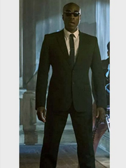 The Matrix 4 Morpheus Black Suit