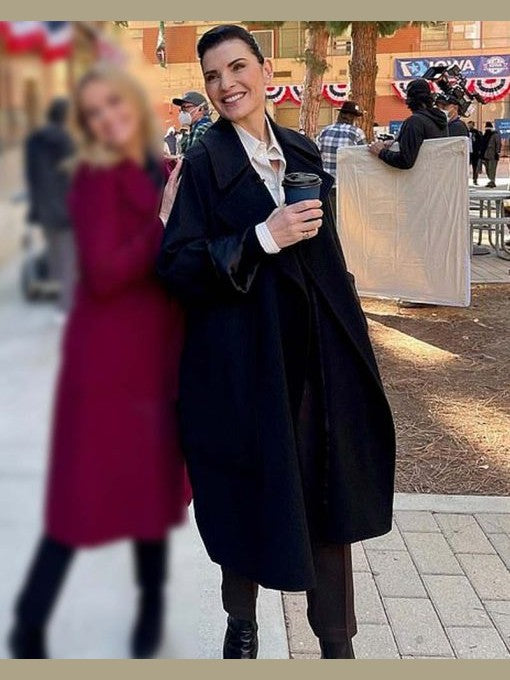 The Morning Show Laura Peterson Black Coat