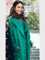 The Princess Switch Fiona Pembroke Green Coat