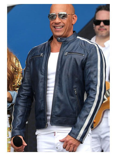 The Road To F9 Concert Vin Diesel Leather Jacket