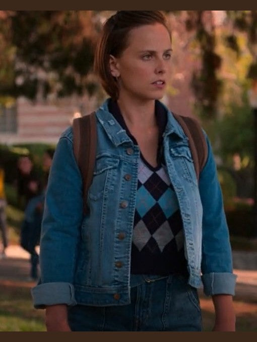 The Sex Lives of College Girls Kimberly Finkle Denim Jacket