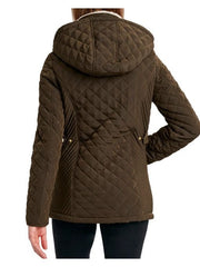 The Sex Lives of College Girls Kimberly Finkle Green Quilted Jacket