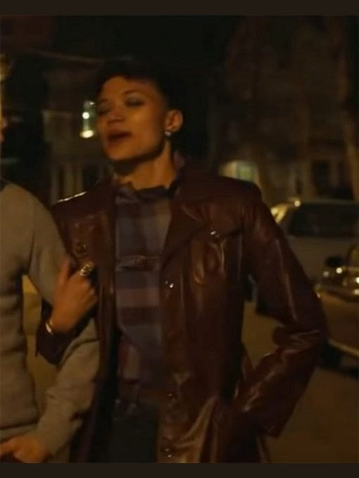 The Tender Bar Briana Middleton Leather Coat