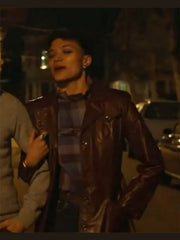The Tender Bar Briana Middleton Leather Coat