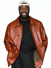 The Tonight Show Yahya Abdul-Mateen II Leather Jacket