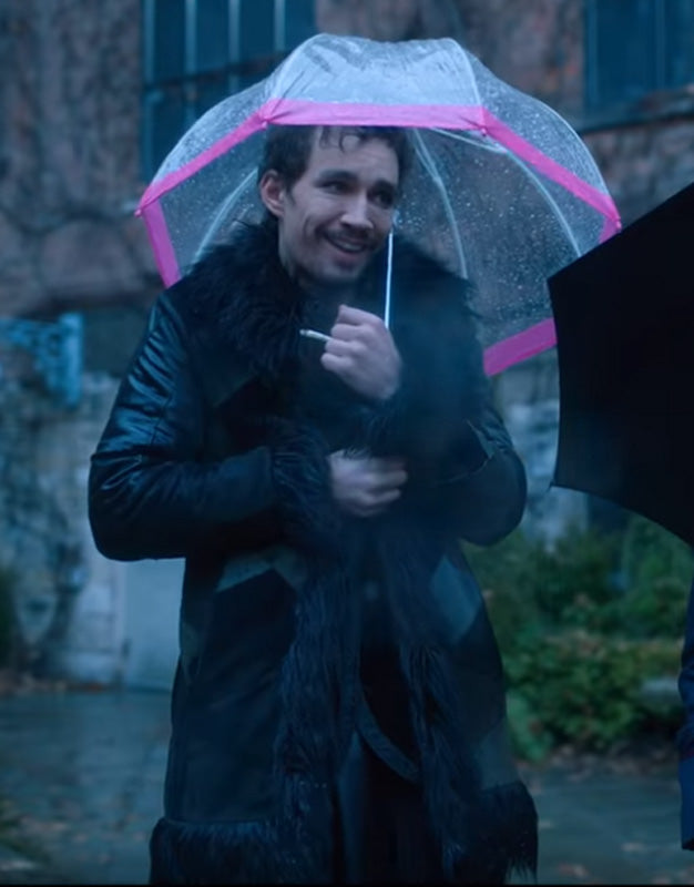 The Umbrella Academy Klaus Hargreeves Fur Coat