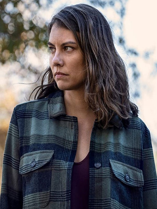 The Walking Dead Maggie Rhee Plaid Jacket