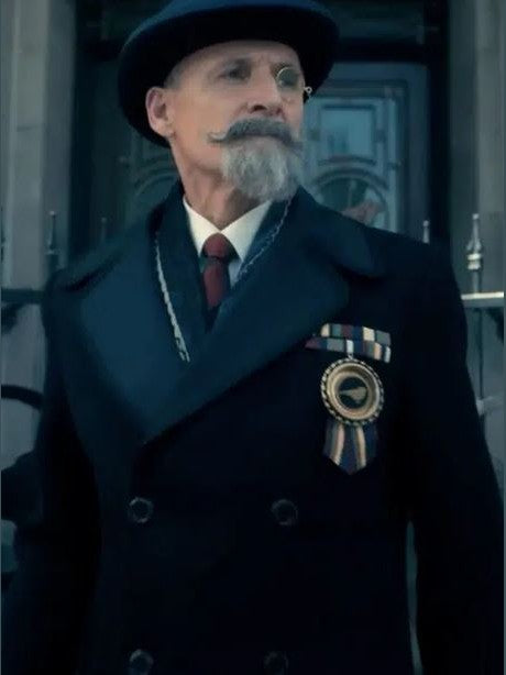 The Umbrella Academy S03 Reginald Hargreeves Black Coat