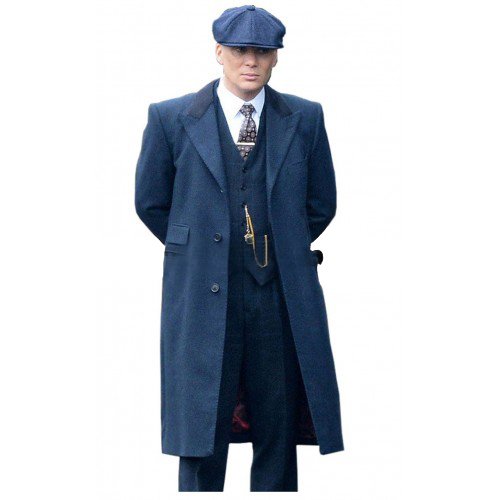 Peaky Blinders Thomas Shelby Blue Long Coat