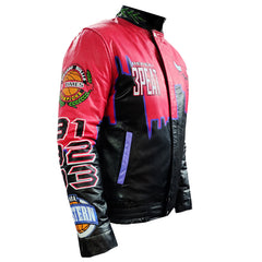 Three Peat Jeff Chicago Bulls Leather Jacket