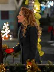 Timeless Tidings of Joy Candace Cameron Bure Black Coat