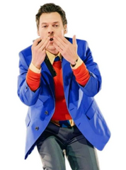 Together Together 2026 Harry Styles Blue Blazer