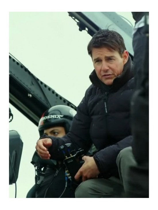 Tom Cruise Top Gun: Maverick Black Jacket