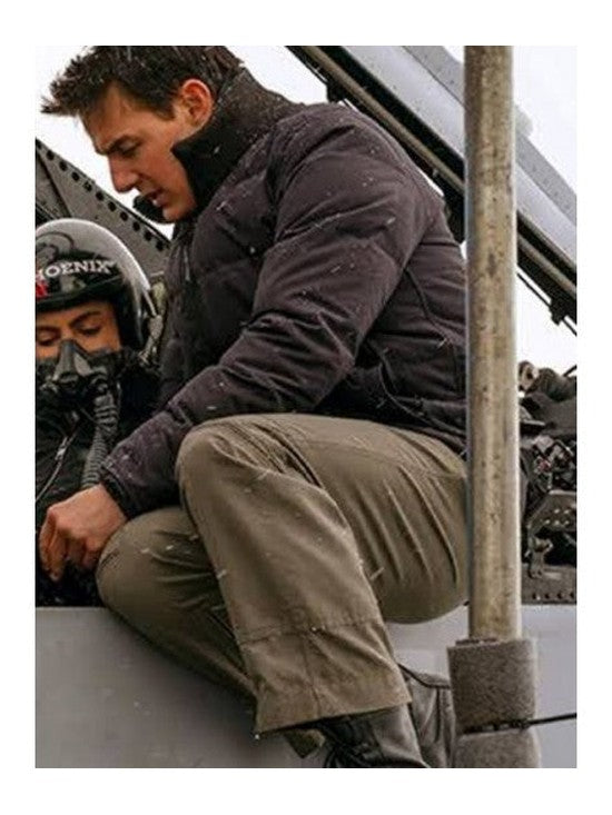Tom Cruise Top Gun: Maverick Black Jacket
