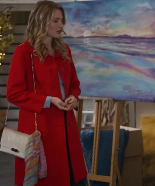 A Bridesmaid In Love 2021 Tori Anderson Red Coat