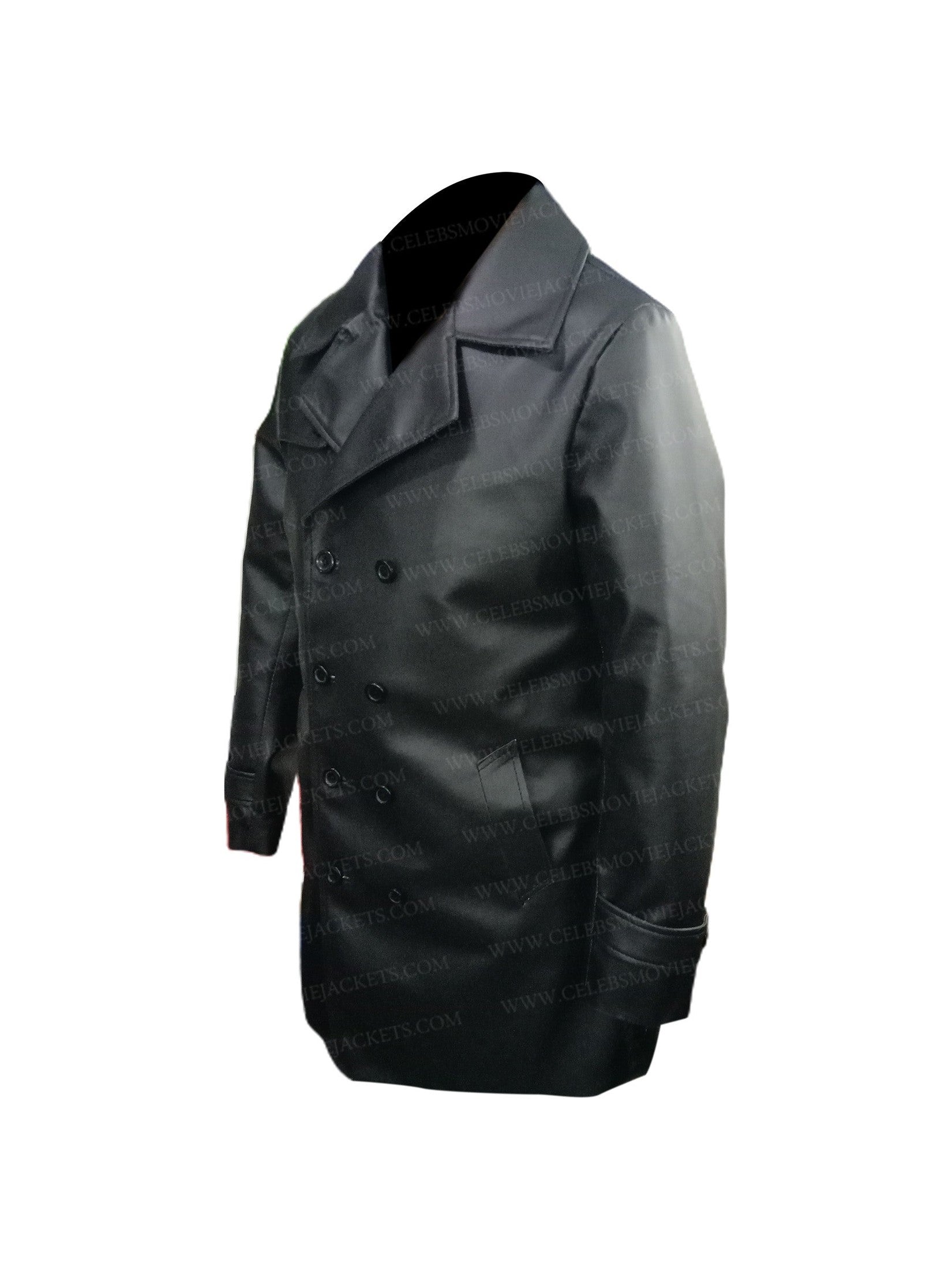 Total Recall Douglas Quaid Leather Coat
