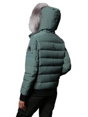 Chicago PD Season 9 Tracy Spiridakos Teal Puffer Jacket