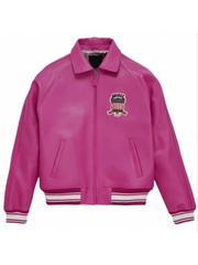 Pink Avirex Leather Jacket