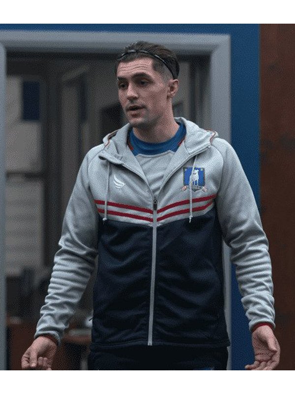 Ted lasso Phil Dunster Track Hooded Jacket