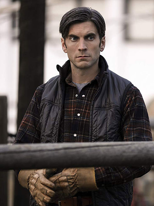 Yellowstone Wes Bentley Black Vest