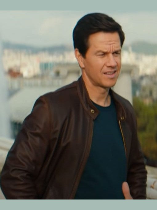 Uncharted Victor Sullivan Brown Leather Jacket
