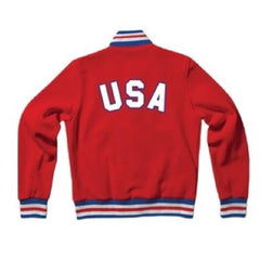 Letterman United States Red Jacket