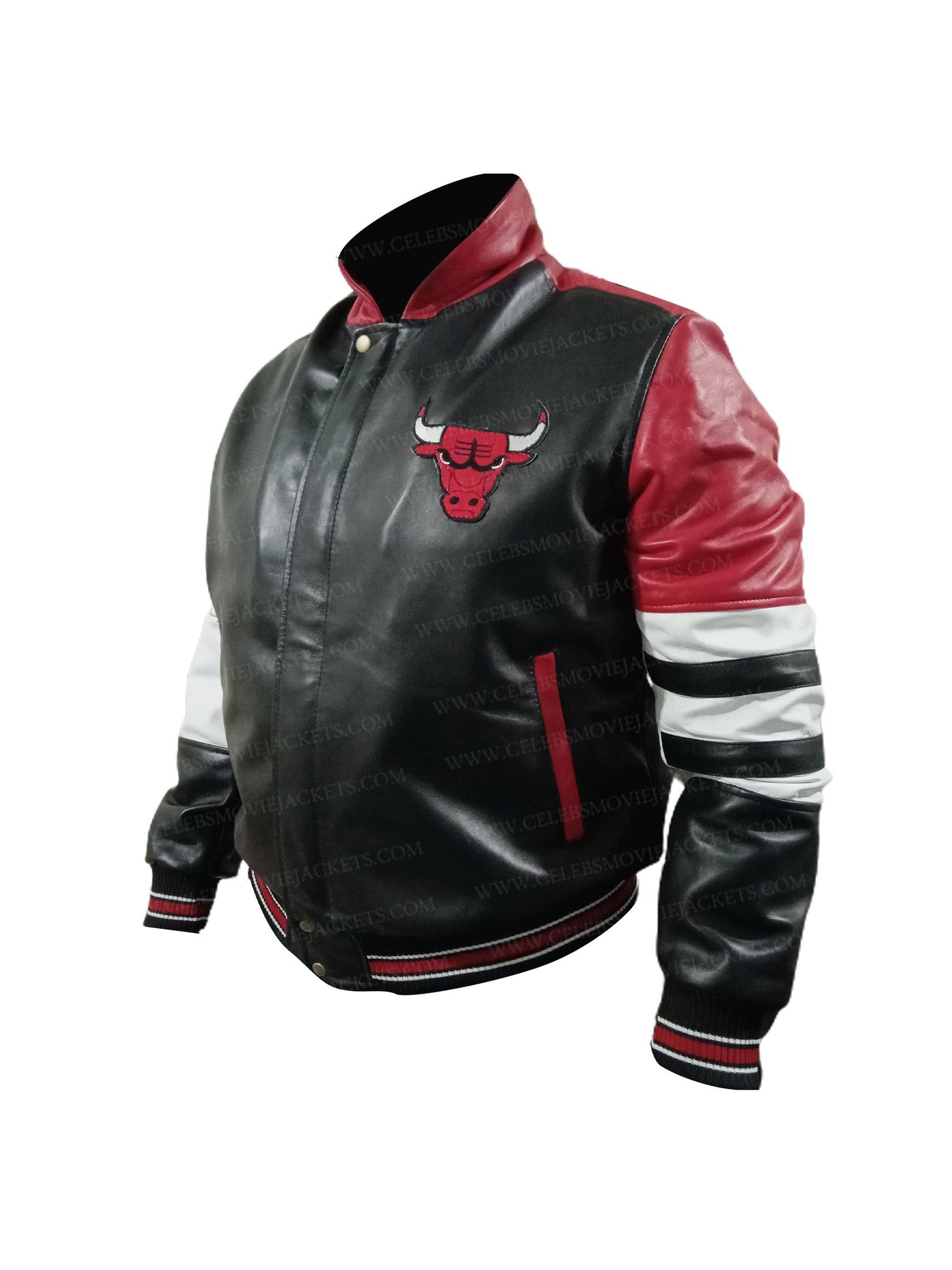 Vintage Chicago Bulls Leather Jacket