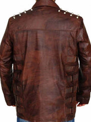 WWE Bray Wyatt Brown Leather Jacket
