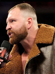 WWE Dean Ambrose Shearling Leather Jacket