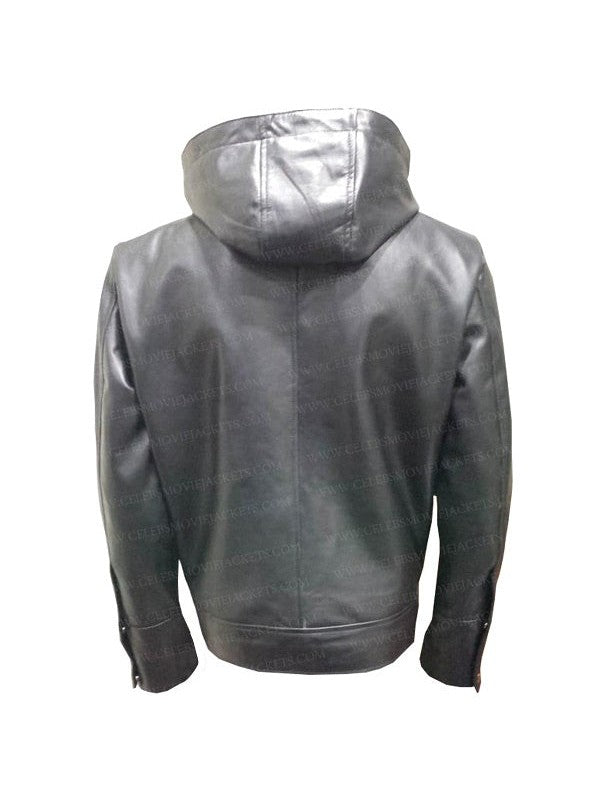 WWE Goldberg Hoodie Leather Jacket