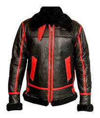 WWII B3 Pilot Sheepskin Leather Jacket