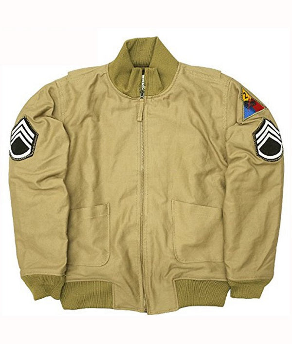 Brad Pitt Fury WW2 Bomber Jacket
