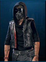 Watch Dogs Legion Wrench Black Vest
