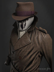 Watchmen Rorschach Leather Trench Coat