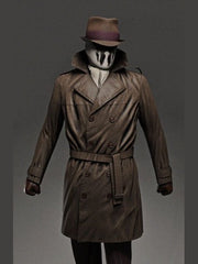 Watchmen Rorschach Leather Trench Coat