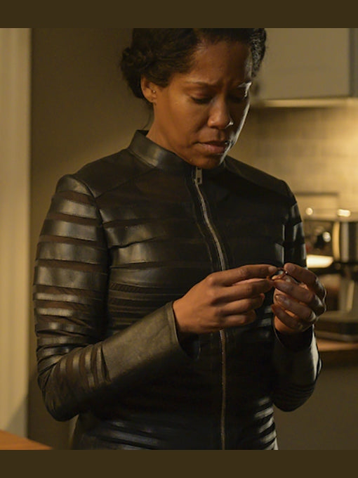 Watchmen Finale Angela Abar Black Jacket